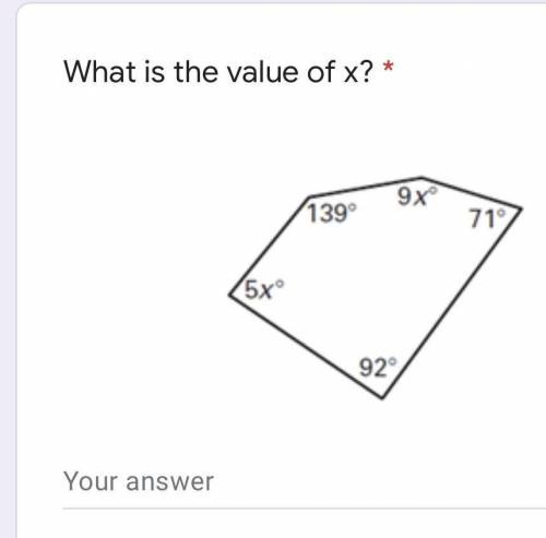 What is the value of X ??
