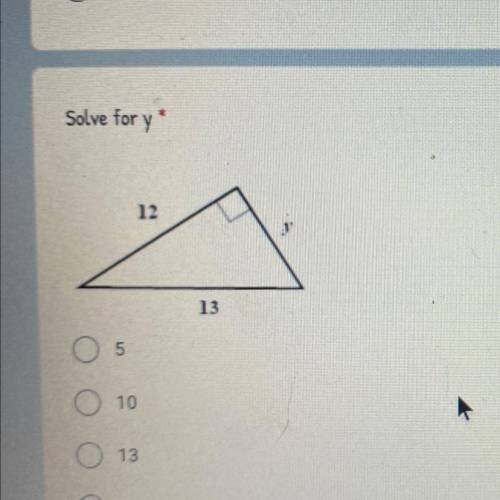 solve for y, i’m really confused on this it would be great if i could get a explanation and a answe