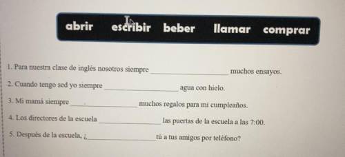 It's really easy spanish i just dont pay attention in class ( picture )