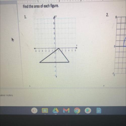 Find the area if you can pls explain how you got you’re answer i don’t know how to do this with a t