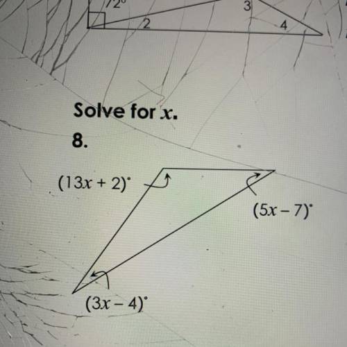 Solve for x???????????