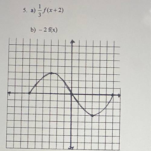 Graph these transformations. ( click on the picture )