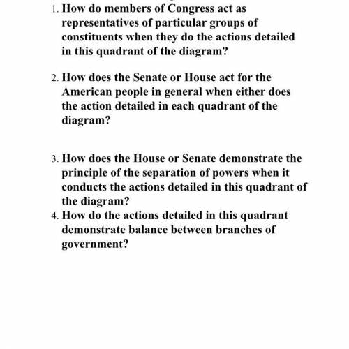 1. How do members of Congress act as representatives of particular groups of constituents when they