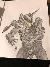 Fotus drawings 
this is for halo 5 players only 
-Gxld