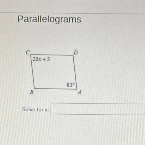 Help please!
parallelograms