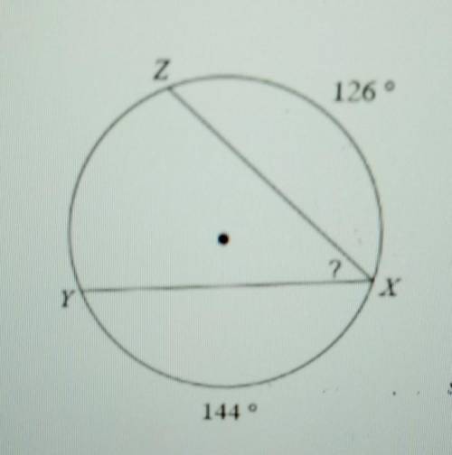 Find the measure of the angle indicated with a?, and enter the number only