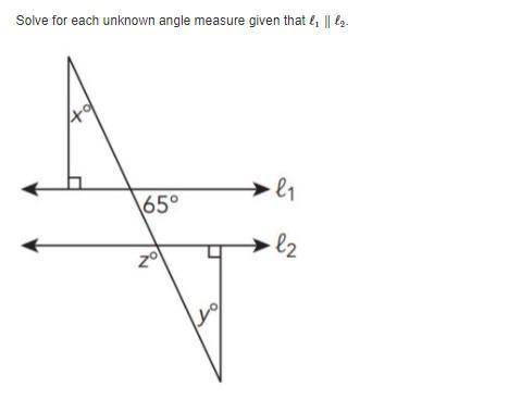 Help with unknown angle measure (view image linked)