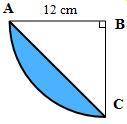 For the figures below, assume they are made of semicircles, quarter circles and squares. For each s