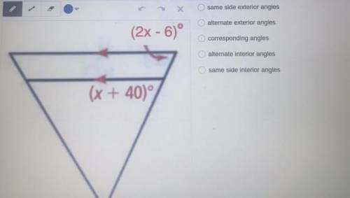 What is the angle relationship?