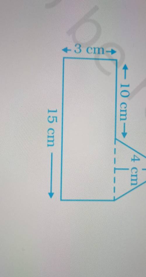 What is the area of the enclosed by the given figure