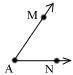 Choose the angle which is represented by the name.
MAN
