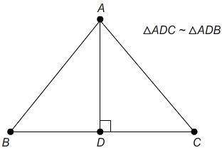 Which triangles are similar by the angle-angle criterion for similarity of triangles?