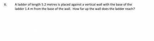 This question is about pythagoros therom can anyone help