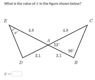 Find the value of X below