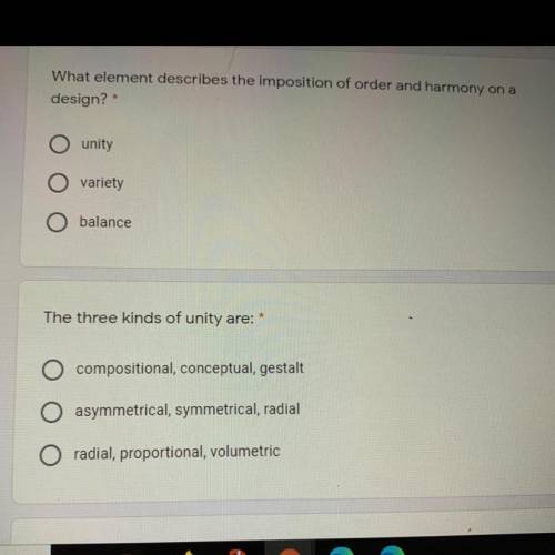 I only need the top one answered