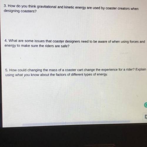 Please help me answer all 3 questions!!