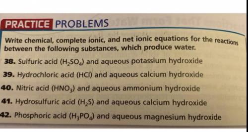 mixing hydrochloric acid (HCI) and aqueous calcium hydroxide produces water and aqueous calcium chl