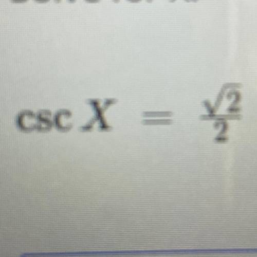 I need to find the scs of x