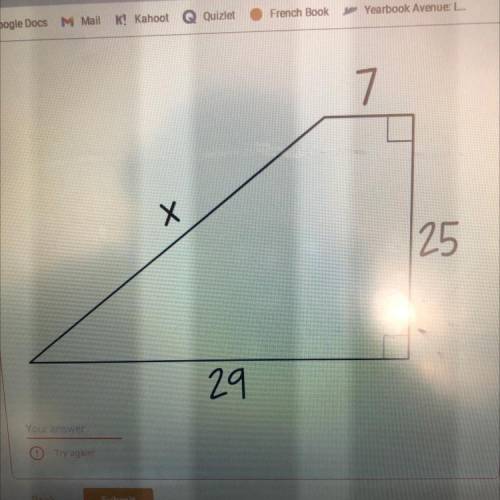 What is x? Please help me??