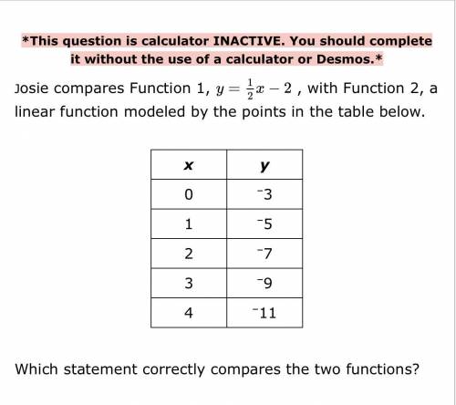 I WILL GIVE YOU BRAINLIEST ! PLEASE HURRY I AM TIMED!!

answer choices 
A. The y-intercept of Func