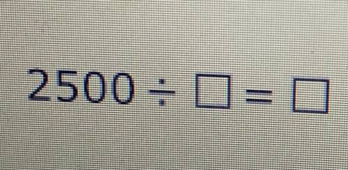 What numbers complete this equation?