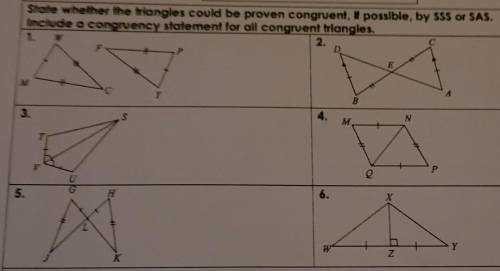 I need some help with these six problems.