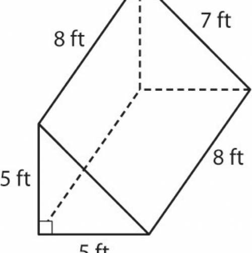 Surface area,, please help!!

Answer choices:
A-161 sq ft
B-75 sq ft
C-186 sq ft
D-1,700 sq ft