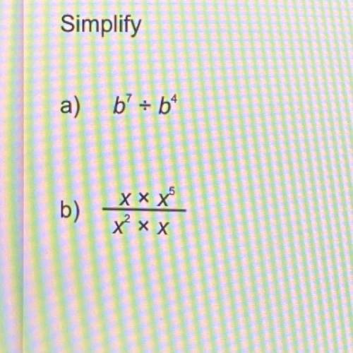 Simplify the following
