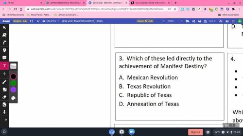 Number three. help me please. its Tx historyy