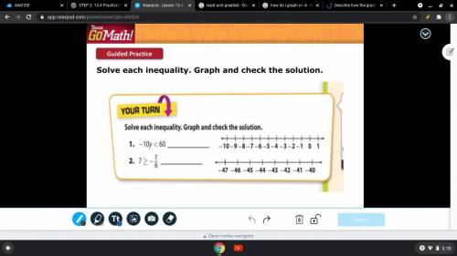 Help i need to graph #1