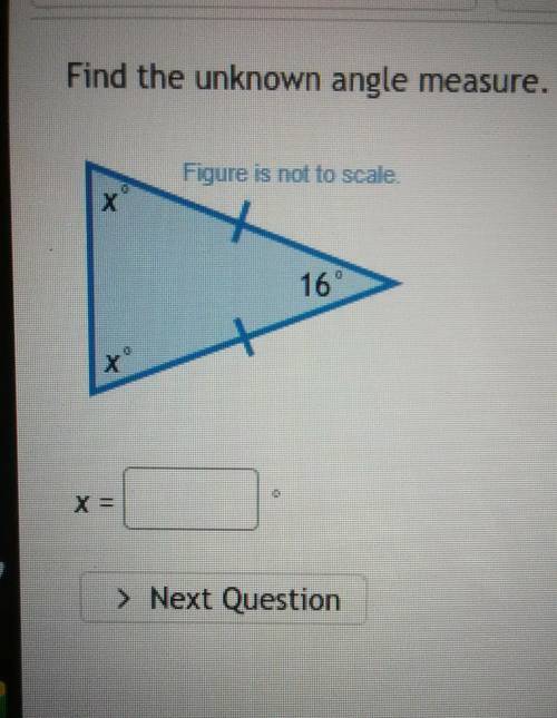 I'm not sure how to find the unknown angle