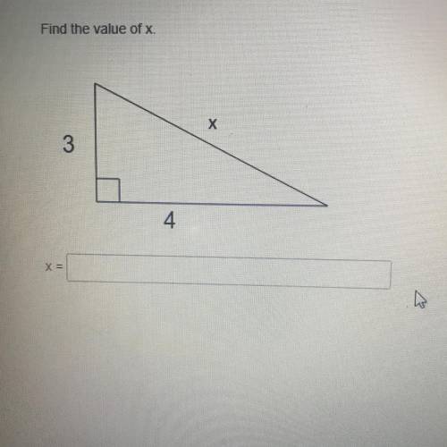 Find the value of X :)