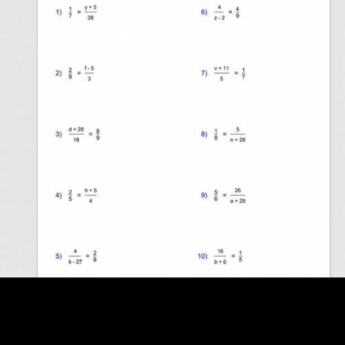 Please help me with 1 to 10 and show me for all how you get it