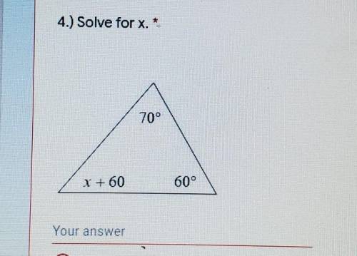 QUESTIONS: SOLVE FOR X

please help if you can ! please don't comment just to comment if its not g