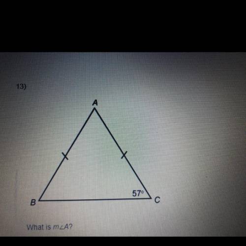 What is angle A sum 1 plz I need this quick
