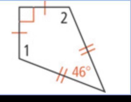 Find the measure of angle 1