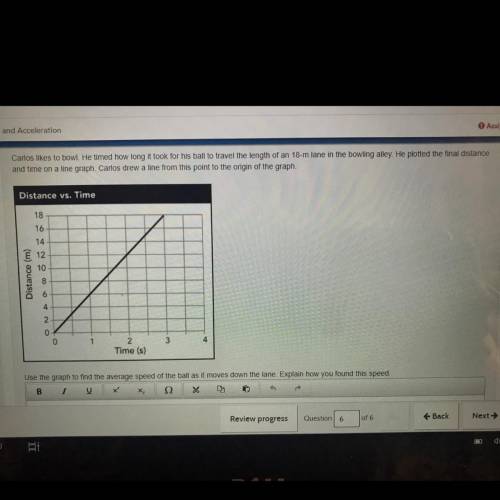 PLEASEE I NEED HELP ASAPP AT THIS MOMENTTTT !! Use the graph to find the average speed of the ball