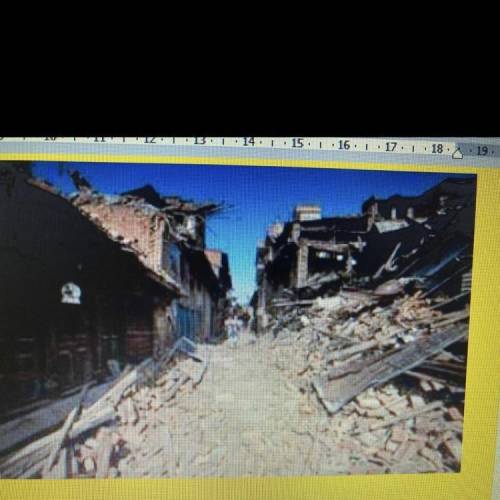 I will mark as brainlisest if you actually do it

Imagine you’ve just survived this earthquake. Wr