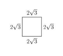 What is the area of the square below?

PLS HELP THIS IS WORTH 20 POINTS AND I WILL MARK YOU AS BRA
