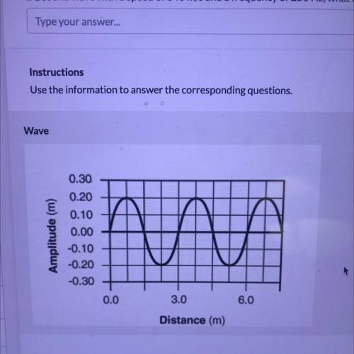 PLEASE HELP FAST
What is the wavelength of the wave?