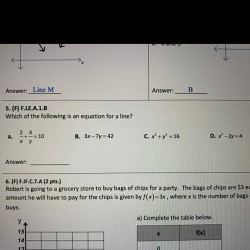 Someone help with question 5 please!