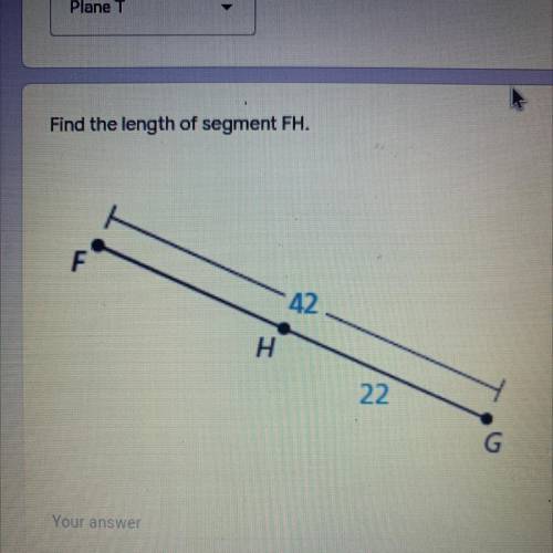 Find the length of segment FH.
