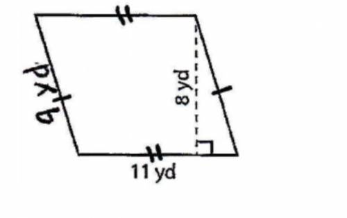 Find the perimeter of the following shape: