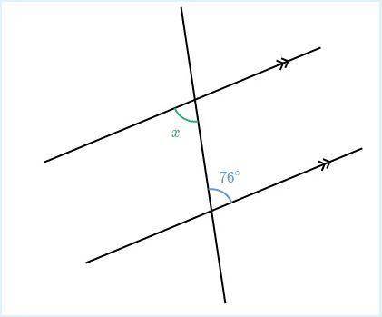 What is the measure of angle x? + Bonus points for the best correct answer and explain)
