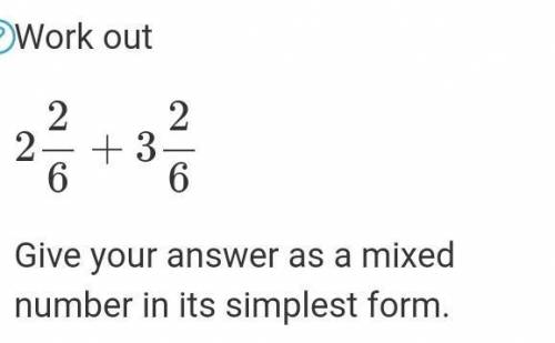 Give your answer as mixed fraction and simplest from .