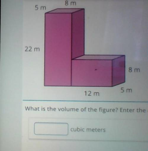 What is the volume of the figure