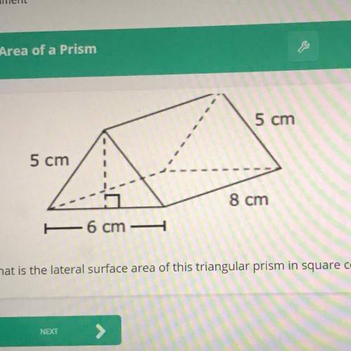 I will give A triangular prism and its dimensions are shown in the diagram.