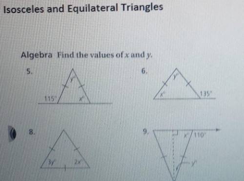Can anybody answer nbers 5,6,8and 9?