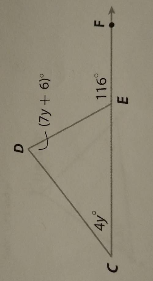 Find the measure of angle C and angle D. show your work.