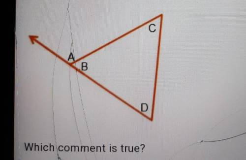 LIVE TEST NEED HELP Several students made comments about this image C B D Which comment is true? I